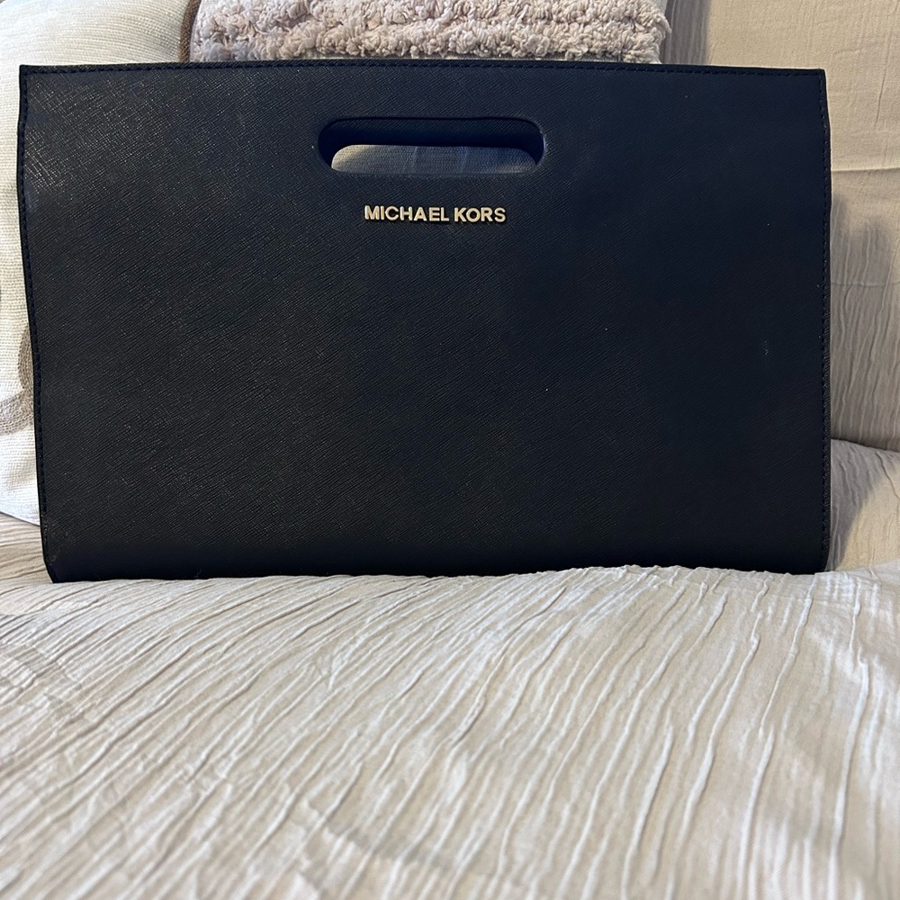 Michael Kors Black Clutch Bags